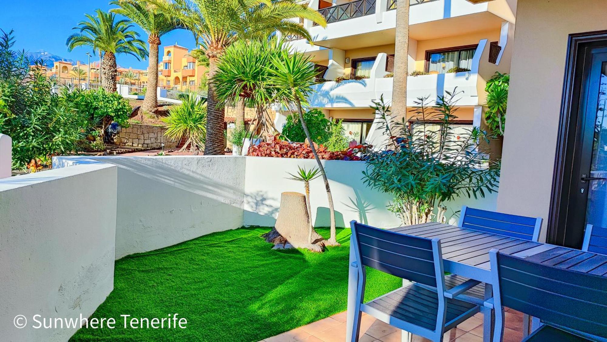 Spacious Apartment With Private Garden In Tenerife South سان ميغيل ذي أبونا المظهر الخارجي الصورة