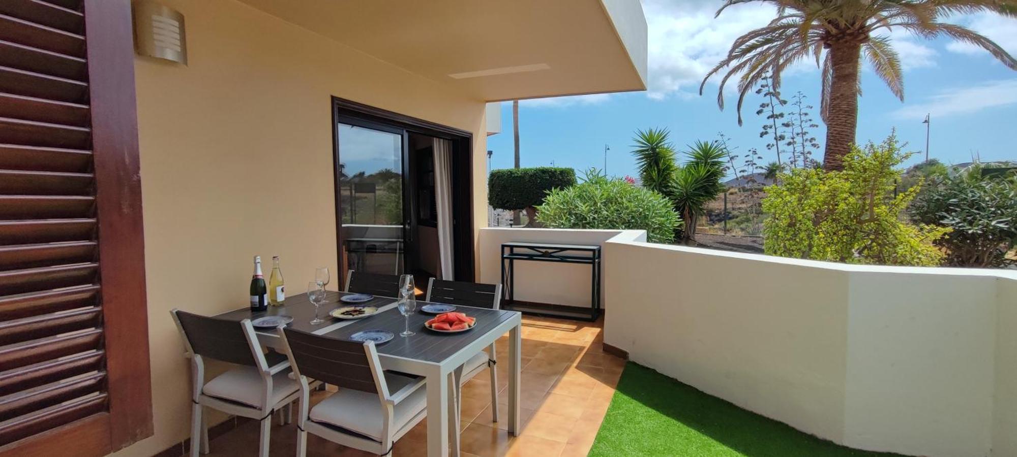 Spacious Apartment With Private Garden In Tenerife South سان ميغيل ذي أبونا المظهر الخارجي الصورة